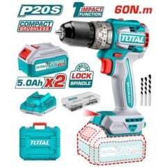 Total Şarjlı Matkap Darbeli 5Ah (206028)