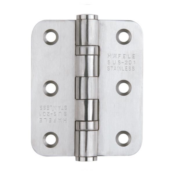 Hafele Paslanmaz Oval Yaprak Menteşe  201 76x64x2.5mm
