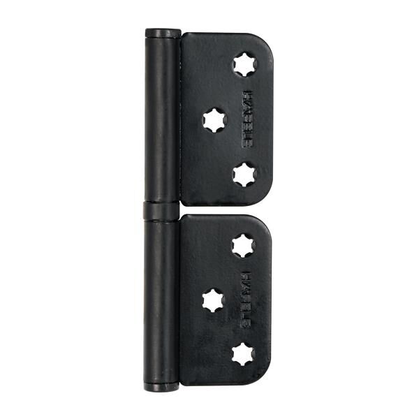 Hafele Cerman Yönsüz Bayrak Çelik Menteşe M.Siyah 2.5mm