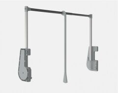 Albatur Gardırop Asansörü Gri