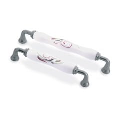 Melendiz Kulp 128mm Krom-Beyaz