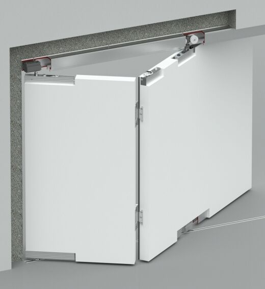 Sürgü Gardırop Mekanizması Frenli 3.Kapak(İç) (Bs) 75kg