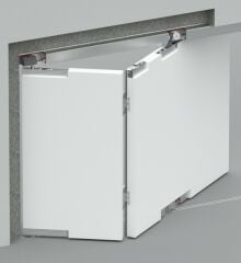 Sürgü Gardırop Mekanizması Frenli 3.Kapak(İç) (Bs) 75kg