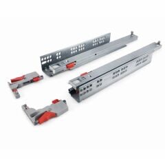 Hafele Pow Çift Açılım Frenli Ray+Mandal  30cm