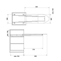 Hafele Iron Ütü Masası(bs)