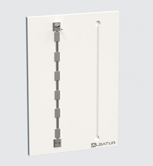 Pulltens Çek Ger Zamak Başlı Alüminyum 2000mm