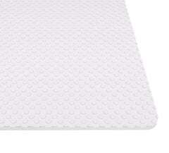 Kaydırmaz Halı  H.480x1.2mm  Beyaz Nokta Desen