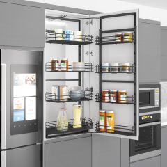 Starax İkiz Kiler 125-140 45'Lik Modül Antrasit