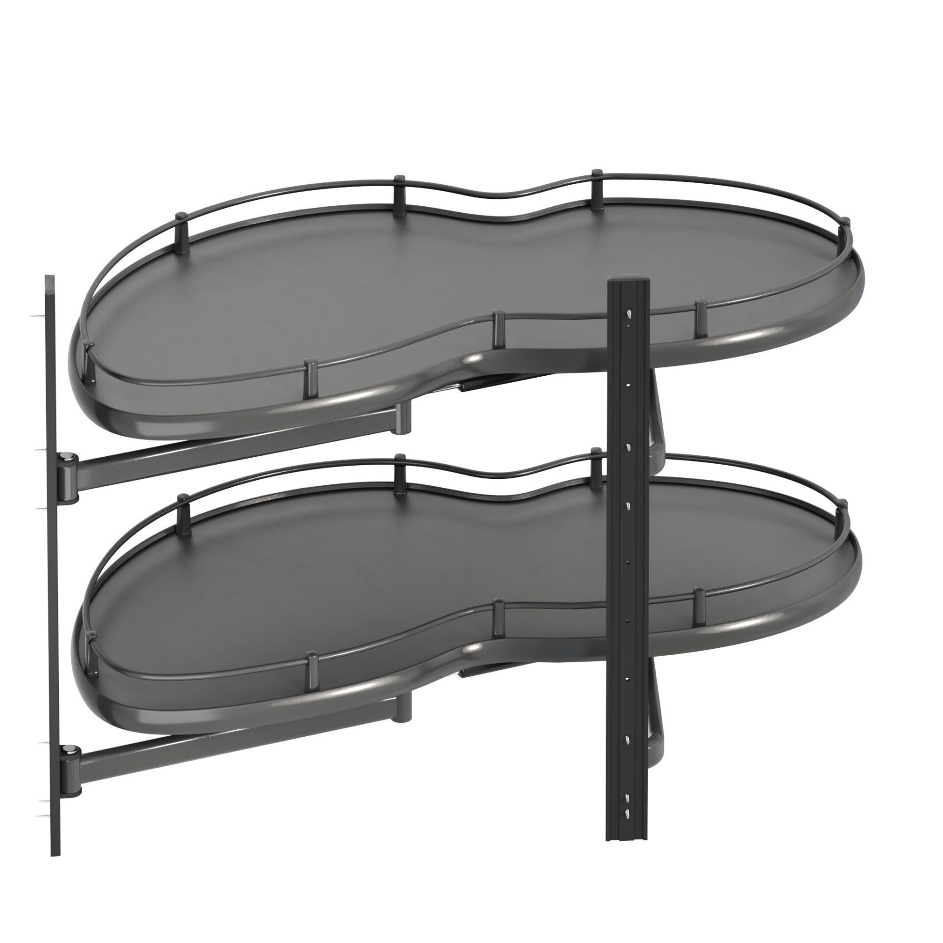 Starax Döner Tablalı Kör Köşe 45'Lik Modül Sol Ant.