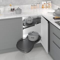 Starax Döner Tablalı Kör Köşe 45'Lik Modül Sol Ant.