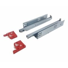 Hafele Pow Tek Açılım Frenli Ray+Mandal  50cm