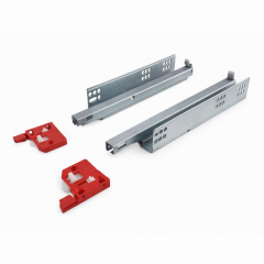 Hafele Pow Tek Açılım Frenli Ray+Mandal  50cm