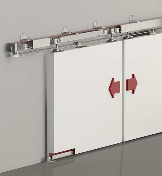 Sürgü Kapı Sistemi Senkron Çift Yöne Frenli 60kg