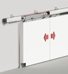 Sürgü Kapı Sistemi Senkron Çift Yöne Frenli (Dar Kpk) 60kg
