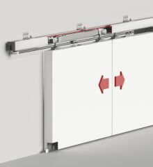 Sürgü Kapı Sistemi Senkron Çift Yöne Frenli (Dar Kpk) 60kg