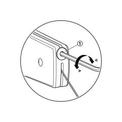 Hafele Mıcrowınch Düşer Kapak Makası Siyah 100N