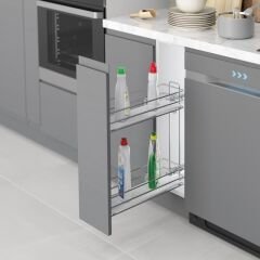 Starax Deterj.Ahş.Tab.Çift Açılım 20'Lik Modül Sol Krom