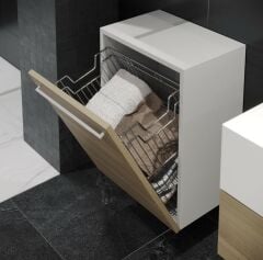 Starax Çamaşır Sepeti Askılı 60'Lık Modül Krom