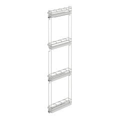 Starax Şişelik Sepetli Ahş.Tab.Çift Açılım 20'Lik Modül Sol Krom