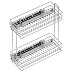 Starax Deterjanlık Çift Açılım 25'Lik Modül Sol Krom