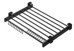 Starax Plastik Kapaklı Tls. Raylı Pant. 50'lik Modül Antrasit