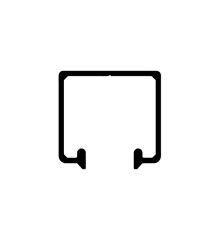 Alüminyum Üst Kapı Rayı (7440 Mekanizma)