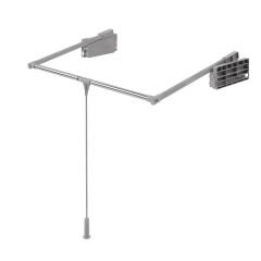 Starax Gardırop Asansörü W:850-1150 10kg Gri