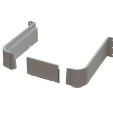 Mesan Köşeli Gider Kapama H:70mm Beyaz