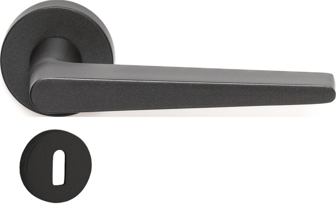 Hafele Kapı Kolu Polly II Oda M.Siyah