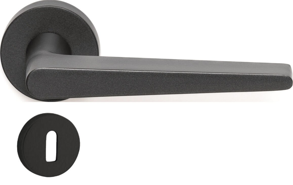 Hafele Kapı Kolu Polly II Oda M.Siyah