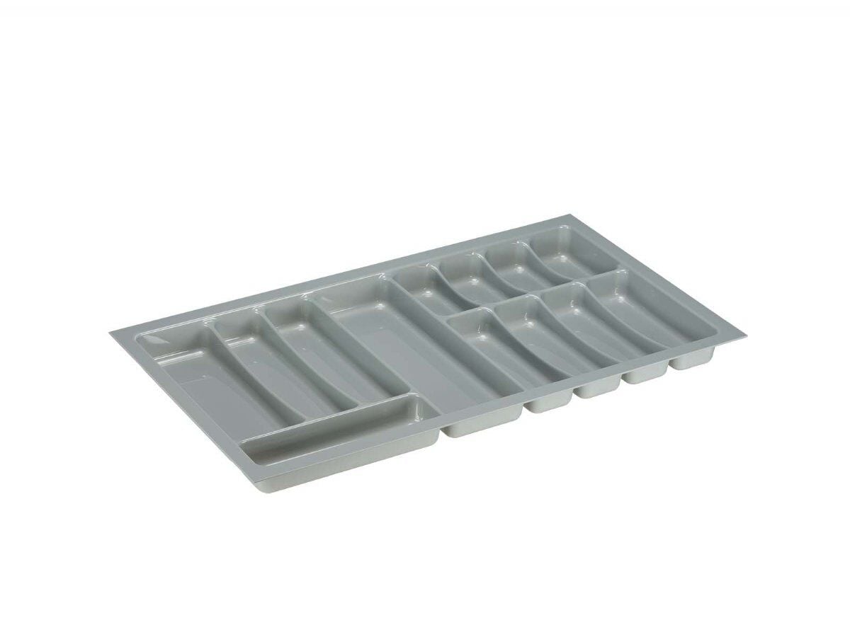 Plastik Kaşıklık 85x50 Sedefli Metalik Gri 90'Lık  Modül(bs)