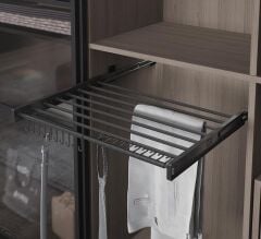 Starax Plastik Kapaklı Tls. Raylı Pant. 45'lık Modül Antrasit