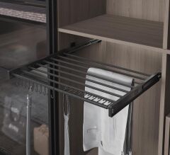 Starax Plastik Kapaklı Tls. Raylı Pant. 45'lık Modül Antrasit