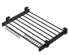 Starax Plastik Kapaklı Tls. Raylı Pant. 45'lık Modül Antrasit