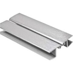 Plastik Çok Yönlü Baza Dönüşü 12cm Parlak Krom