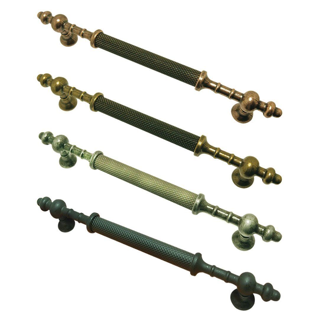 Kadeh Tırtırıklı Kulp 160mm Mat Siyah