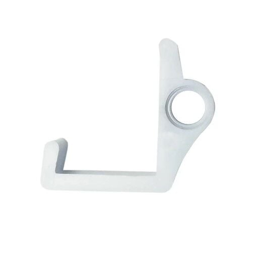 Mesan Kelepçeli Raf Pimi (Ön) Beyaz (2050 70)