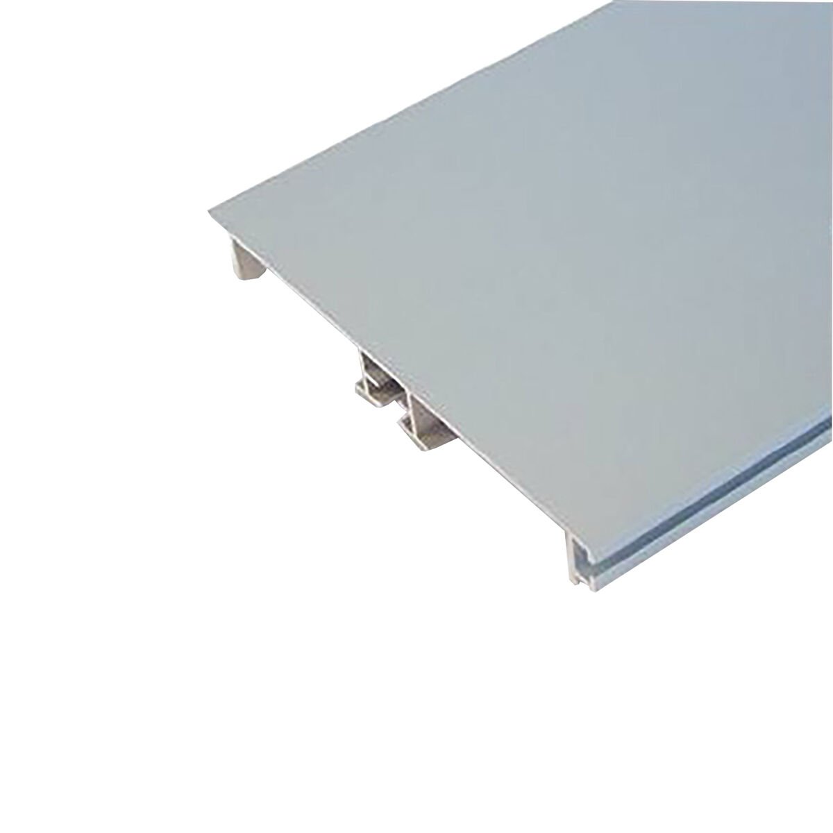 Alüminyum Baza Profili Düz 12cm Mat