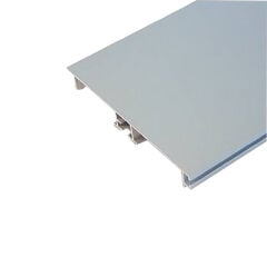 Alüminyum Baza Profili Düz 12cm Mat