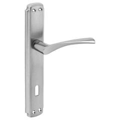 Bravo Kapı Kolu Aynalı Nikel-Saten Oda