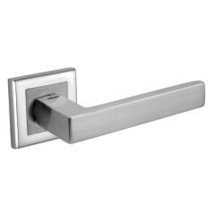 Köşk Kapı Kolu Kare Rozetli Wc Çelik-İnox