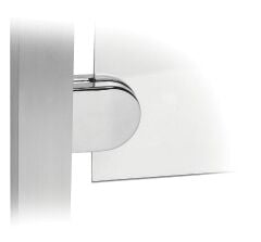 Osena Etajer Tırnağı Küçük Cam Panel Krom