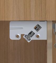 Mesan Creox Askı Elemanı+Kapağı Beyaz