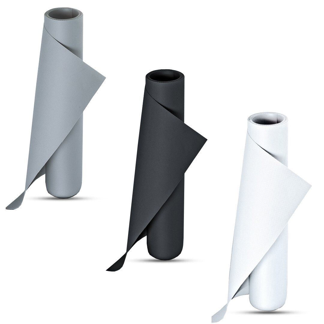 Kaydırmaz Halı  H.360x1.2mm Antrasit Kumaş Desen(i)