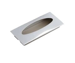 A165096 MP02 PL05 Kulp 096mm Krom-Mat Krom
