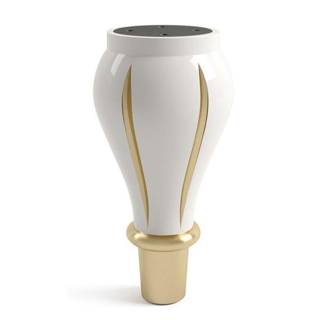 Royal Ayak 18cm Desenli Gölge Altın Sarı