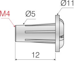 Mesan Q5 Montebent Somunu Nikel