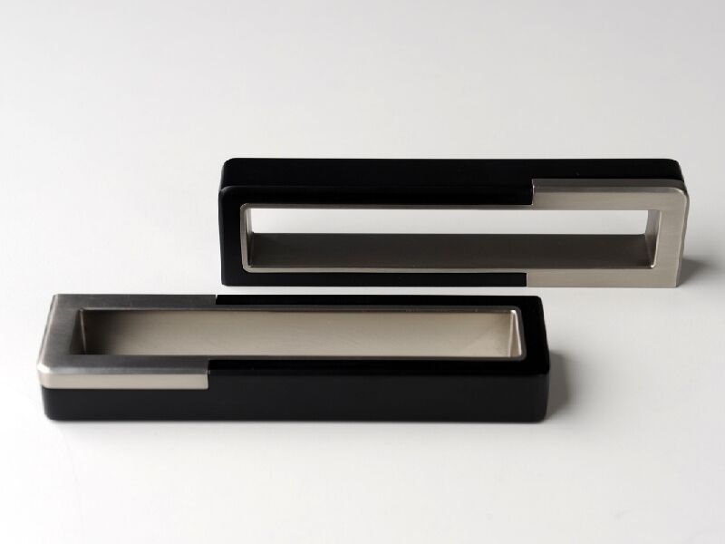 Furnipart Kulp Cubo 160mm İnox-Siyah