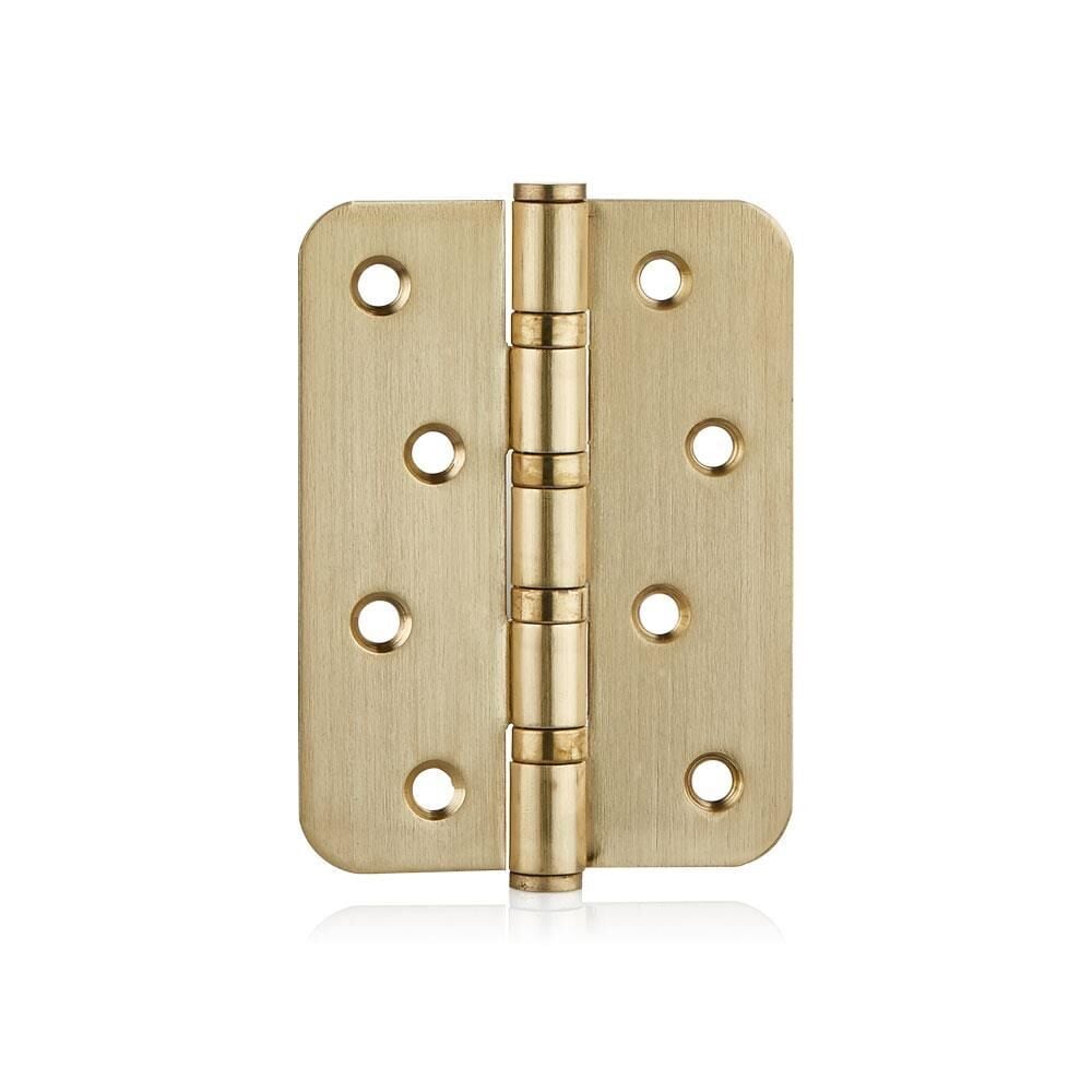 Canex Paslanmaz 10cm Oval Bilyalı Menteşe Mat Altın