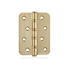 Canex Paslanmaz 10cm Oval Bilyalı Menteşe Mat Altın